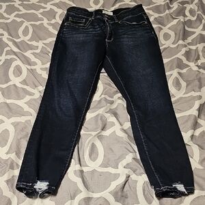Parker Dark Blue Ankle Jeans